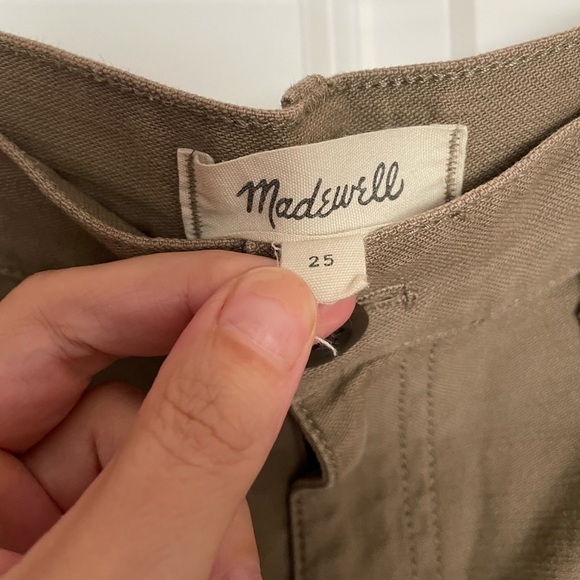 Madewell High-Rise Cargo Fatigue Pants Size 25 - Picture 8 of 10